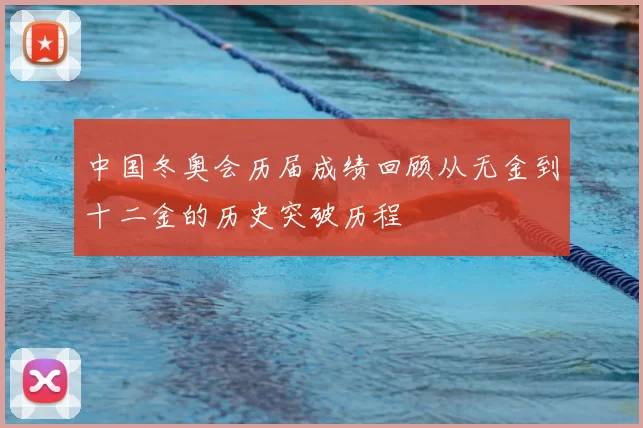 中国冬奥会历届成绩回顾从无金到十二金的历史突破历程